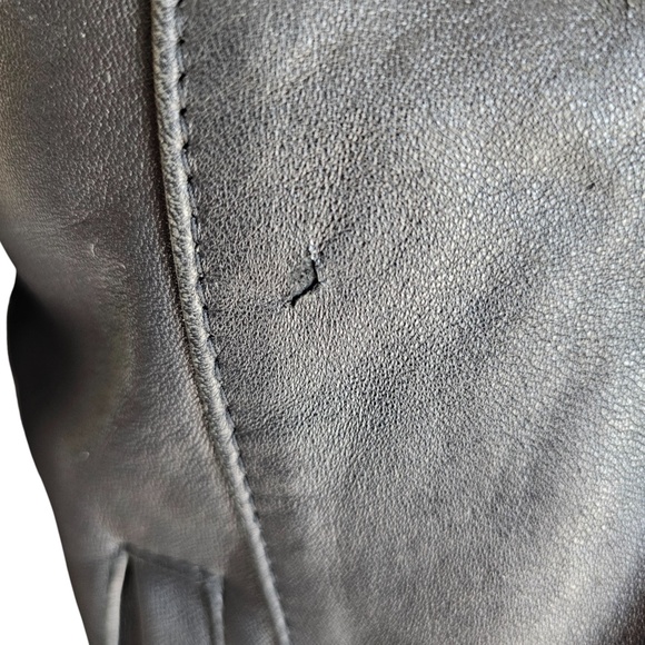 Masterpelle Vintage Women’s Leather Jacket – Size 42 – Black – Made in Italy - Picture 5 of 6